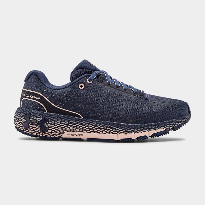 Under Armour HOVR Machina - Damske Bezecke Topanky - Modre/Ruzove